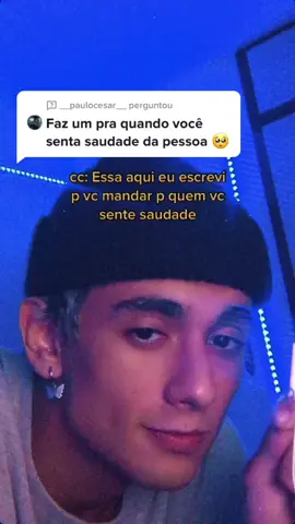 Resposta a @__paulocesar__ manda p qm vc sente saudade 🤍 #compositor #autoral #originalsong