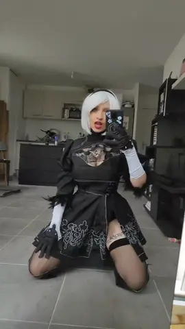 2B test petite incruste de @therealitto  #cosplay #2B #nierautomata