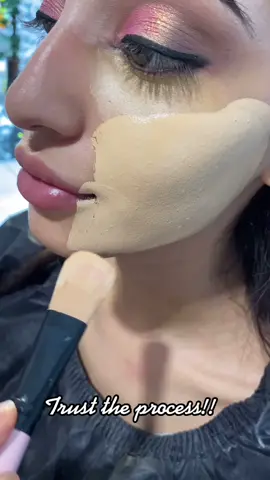 Who wants to see the end results? #foryou #foryoupage #ukmua #sanatariqmua #makeupartist #asianbridal