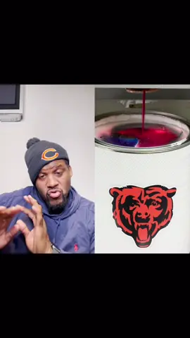 @spiceadams is here for all the EXUBERANT colors. 🎨 #chicagobears #nfl #schedule #release #paintmixing #paint