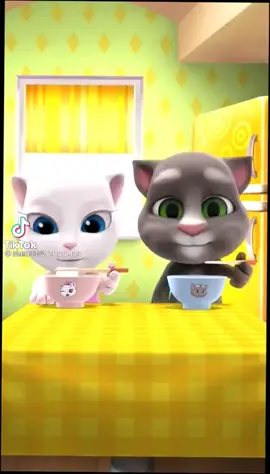 Angela cutte mega #talkingangelasings #talkingtom #cutte