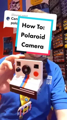 Answer to @jaymeii And I use a light brick for the flash! #bricktok #lego #fyp #secrets #polaroid