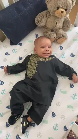 Eid Mubarak from Yaseen ❤️ #eidmubarak #prayforpalestine #firsteid #fyp #babiesoftiktok