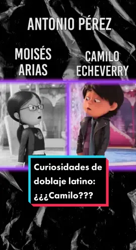 Curiosidades de doblaje latino: ¿Camilo hace doblaje? #Camilo #doblaje #doblajelatino #parati #foryou #mivillanofavorito #ropacara #tutu #antonioperez