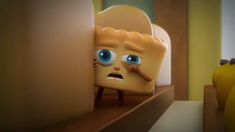 Search #Breadbarbershop on youtube!!#animation #character #cartoon #dessert #bread #season2 #lonely #tart