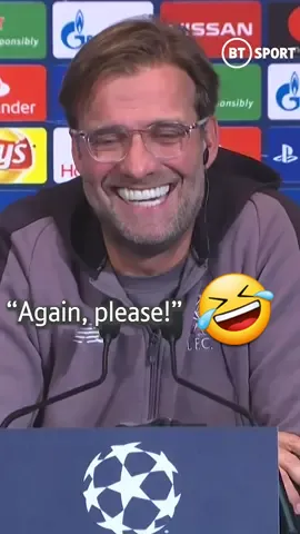 Probably our favourite ever Klopp moment 😂 #eroticvoice #liverpool #klopp #jurgenklopp #lfc #ynwa #championsleague #football #foryoupage