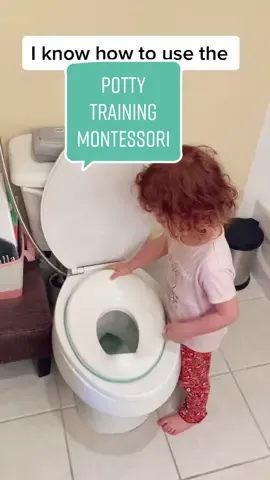 #montessori #toddler #parentsoftiktok #mom #father #toddlermom #pottytrain #toilet #independentgirl #respectfulparenting #positiveparenting #kids