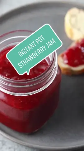 Strawberry Jam! #sipintosummer✨ #strawberryjam #strawberry #instantpot #mysecretrecipe #tiktokrecipe #newrecipe #homecook #strawberriespicking