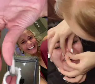 #duet with @brittanyskyeshackleton OOO MY NAIL FELL #pov #salon