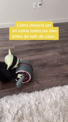Mañana juro que si ... 🤭🥲😂 #babyyoda #grogu #humor #comedia #ejercicio #vidasaludable #siemprefatnuncainfat #scrubdaddy #steren