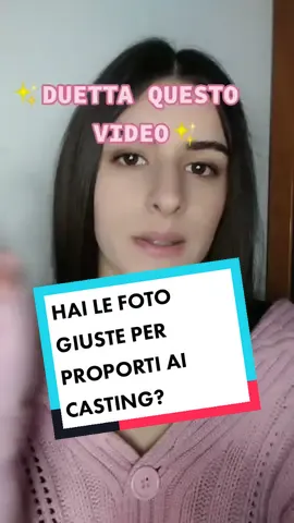 Sei sicur* di avere le fotografie giuste per i casting? 🎬✨ #acting #castingita #casting #provini #vogliofarelattore #fototips #photographychallenge