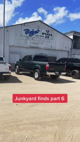 Junkyard finds part 6! Found some cool cars #junkyard #junkyard finds #cars #mods #mr2 #supra #cartikok