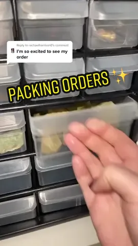 Reply to @rachaelharrison0 so much fun packing this for you I hope you love it! #packingorders #SmallBusiness #crystal #fyp #nickiminaj #witchtok #fy