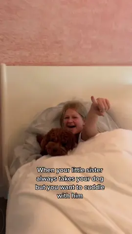 She always takes him 😅😂😭 #dog #puppy #cute #sister #fyp #TeamUSATryout #getout