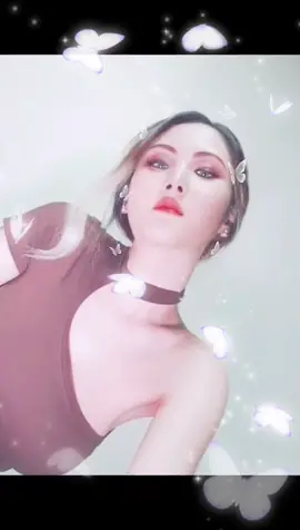 코스프레 안 한 마이부 #나비필터 #언발란스오프숄더 #쵸커 #오프숄더 #korea #korean #koreangirl #butterflyfilter