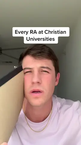 They try so hard to be the “cool RA” 💀 #college #baptist #christianuniversity #christian #christiantiktok