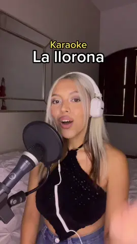 Pues aquí un cover para que hagan dúo!!! Quiero ver muchos 🤩 #lalloronachallenge #lallorona