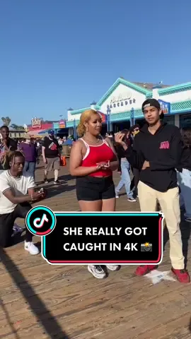She really got caught in 4K. 💀 WAIT UNTIL THE END