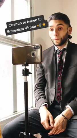 Cuando te hacen tu Entrevista Virtual 📲👨‍💼 #entrevista #entrevistas #comediante #trabajo #videollamada