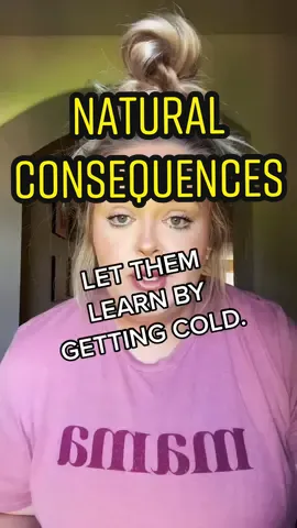 Been a while since I’ve made a parenting video. How do you feel about using natural consequences? ￼#parenting#naturalconsequences#gentleparenting#mom
