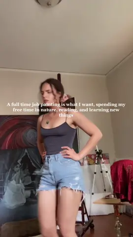 I work for a really great company but it’s only a matter of time....  #art #artistwithadayjob #painting #SmallBusiness #fyp