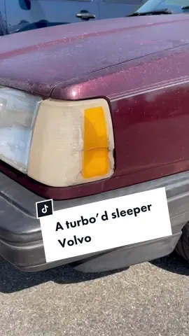 When you’ve got a sleeper that stu stu stu’s #fcpeuro #volvo #940turbo #sleeperwagon #surpriseshawty #fyp #stustustustu