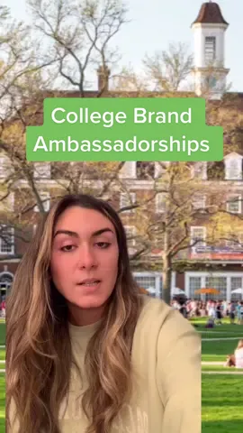 Brand Ambassadorships great for #collegestudents AND #businesses 🤩📚 #backtoschool #brandambassador #businessblurb