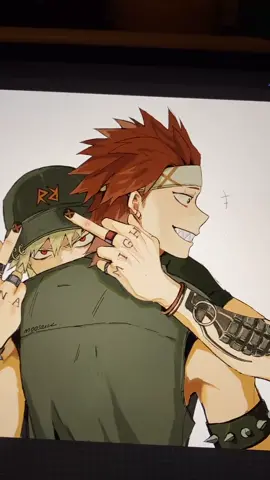 he said F off he’s mine >:(  #kiribaku #kirishima #bakugou #mha #bnha #art #anime