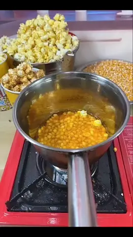 #popcorn#팝콘#😇😇👍#自制爆米花#😇😇😇#Yummy#맛있다#