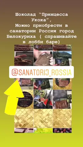 Принцесса Укока шоколад с кедровым орехом и золотым корнем! Попробуйте золото Алтая на вкус! Купить можно в гБелокуриха санатории Россия в лобби баре