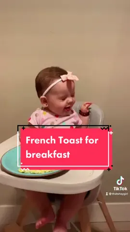 French toast for my cutie bb #babyledweaning #babygirl #InTheHeightsChallenge #ConjuringHorror #FriendsReunion