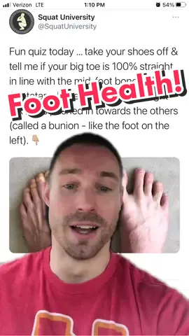 Your toes SHOULD be able to spread out! Full video on SquatU YouTube “How to build strong & healthy feet” #Fitness #workout