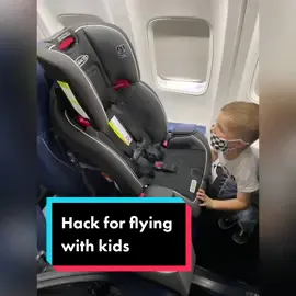 But wait ⚠️  Be sure to check the back of the carseat for a sticker that says FAA approved before you travel.