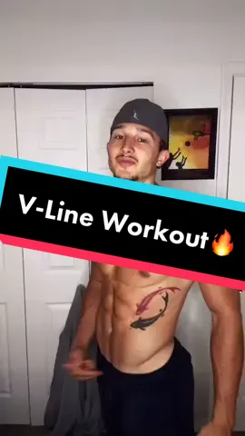 V-Line Abs At Home🤩 pair with a calorie deficit for best results‼️ #fyp #foryou #abs #vline #shredded #workout