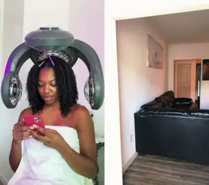 #duet with @spicysuya.boyz  I can never dry my hair in peace 🤦🏾‍♀️😂