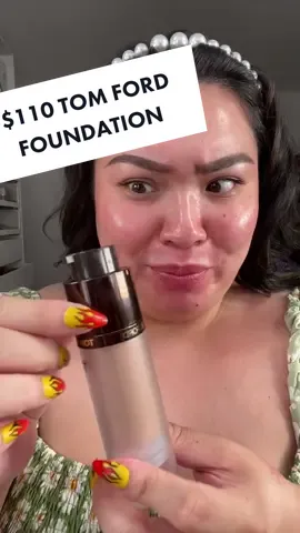 THIS FOUNDATION IS $110!!!!! #fyp #tomford #makeupfyp #makeuptiktok