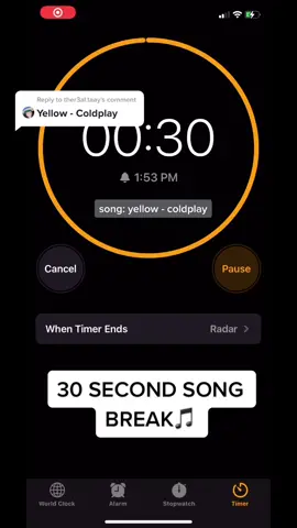 Reply to @ther3al.taay 30 SECOND SONG BREAK 🎵‼️ #katespadenyhappydance #foryou #30secondmusicbreak