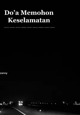 DO’A KESELAMATAN