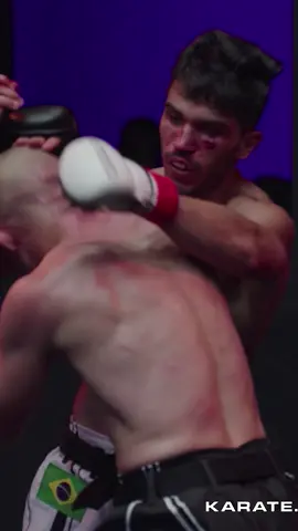 Skrivers put on a clinic in this one! #karate #fight #mixedmartialarts #mma #fighting #champion #ko #knockout