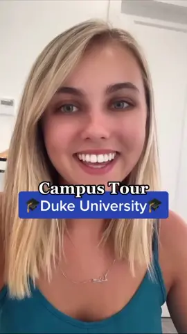 Join us on a virtual tour of #dukeuniversity 🎓 comment what school you’d like to see next! #collegeadmissions #campuslife #collegetour