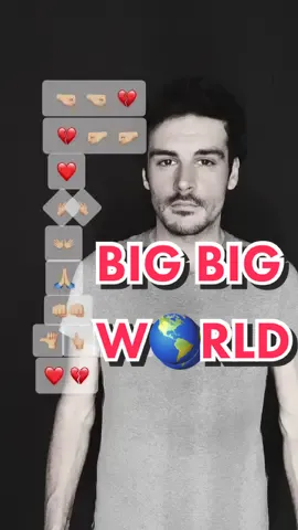Big Big W🌎orld #tutorial #bigbigworld #fingerdance #tiktok #challenge #emoji #howto #parati #foryou #bigbiggirlinabigbigworld