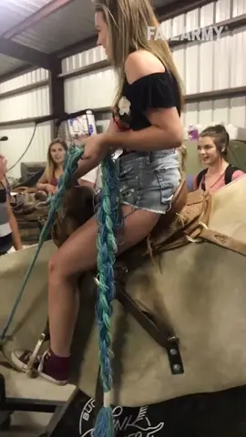 Witness a New World Record for Shortest Mechanical Bull Ride 🤣 #FailArmy #mechanicalbullriding #electricbull #bullrider