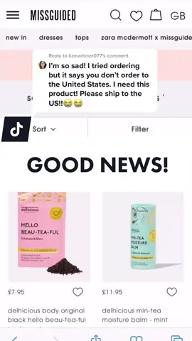 Reply to @lizmartinez077 BACK IN STOCK!#missguided#missguidedbeauty#missguidedhaul#shopsmall#bodybalm#delhiciousbody#ayurveda#dryskinproducts#dryskin