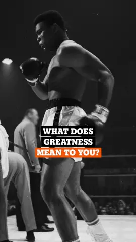 Greatness is what you make of it. Ali x @Gatorade collab -- check it on Gatorade.com/Ali #GatoradePartner
