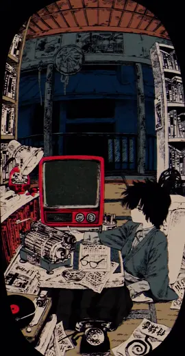 テレビが壊れた。#羽生まゐご#アニメーション