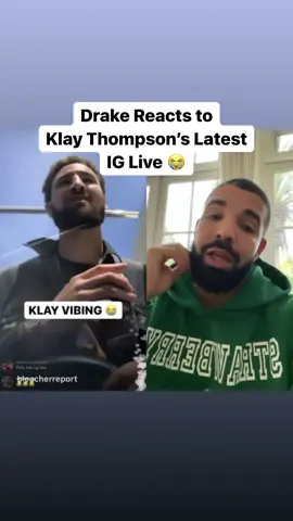😭 #KlayThompson #Drake