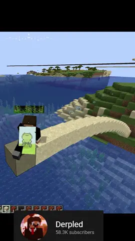 Godbridging with SAND (legit) #foryoupage#Minecraft#godbridger#god#derpled#godbridge#godbridging#sand #youtuber