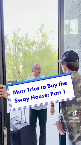 That time when @jamesmurrayjokers tried to buy the Sway House. Do you think he will get in? Part 1 of 3! @joshrichards @theswayla #impracticaljokers