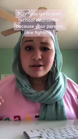 Reply to @partipoisxn POV: you go to your school ￼ counsellor because your parents are fighting. #DADMOVES #idk  #fypシ #muslim #pov #fypシ ￼