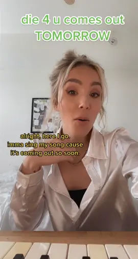 #die4u comes out at #midnight 🧡 so so excited for this song baby! you can still presave! #newmusic #nashville #songwriter #music #canada #piano #bop